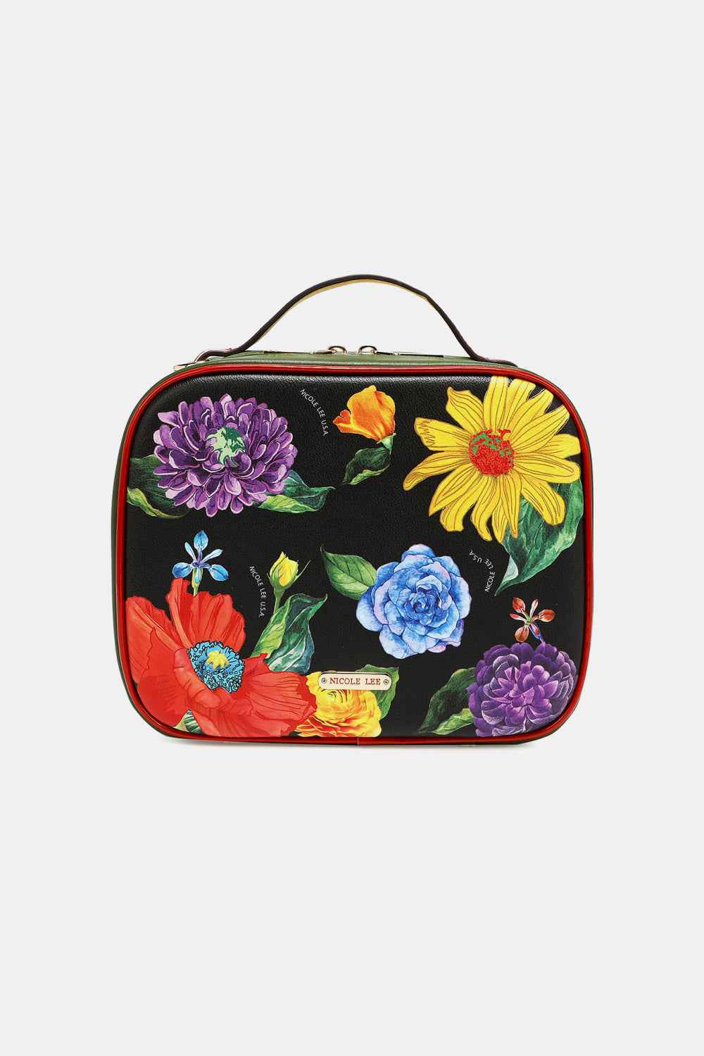 Nicole Lee USA Printed Handbag with Three Pouches Be My Valentine One Size 1cd6855e6ce64a73b0a22d3c14063331-Max