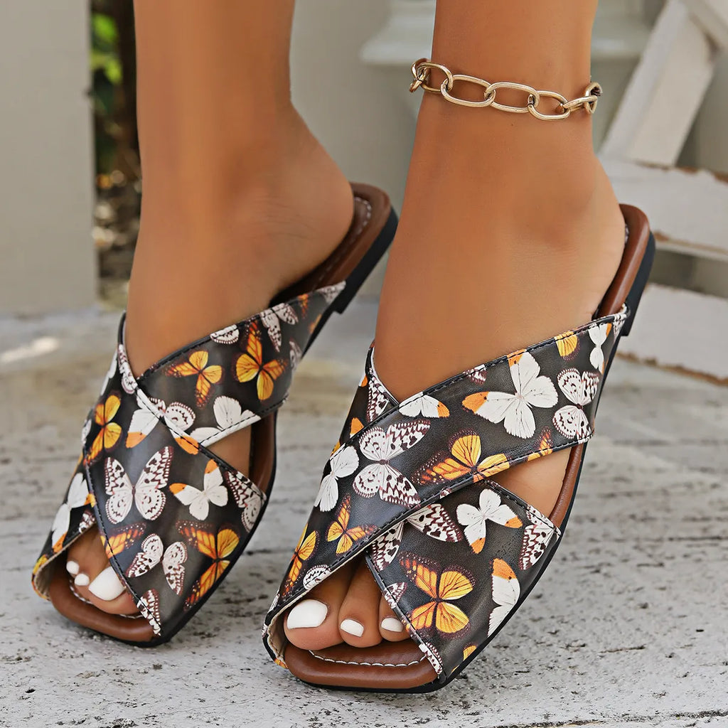 Peep Toe Flats Sandals 1cd760a5-bba9-4dd7-af8b-118d0f6e13dc-Max-Origin