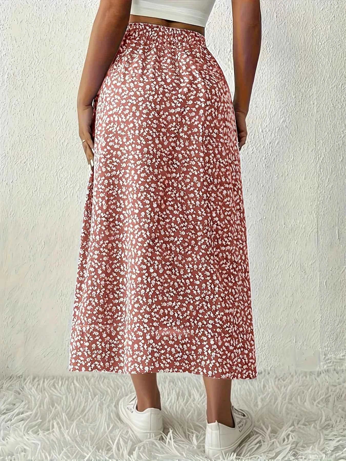 Slit Printed Skirt 1d0af146cfc843f9905694183a4a9e83-Max-Origin