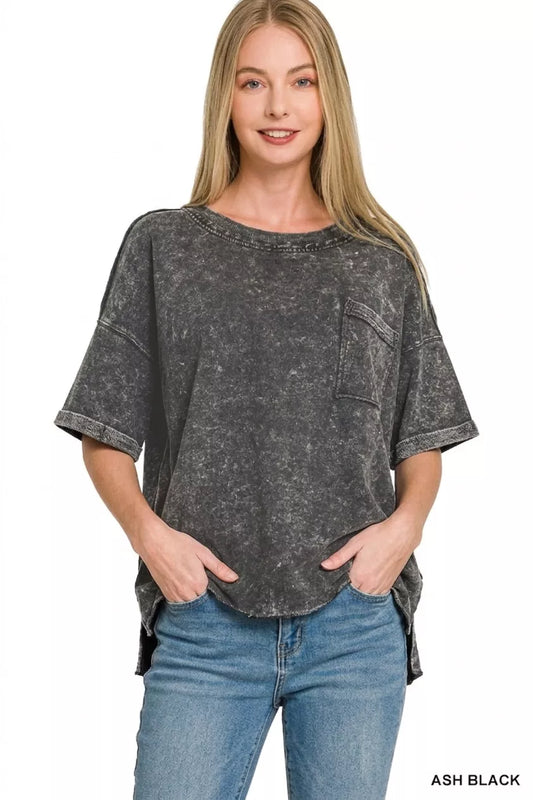 French Terry Acid Washed Exposed Seam T-shirts 1d5985e8-10da-4118-b9c8-e1f225ce94f4-Max-Origin