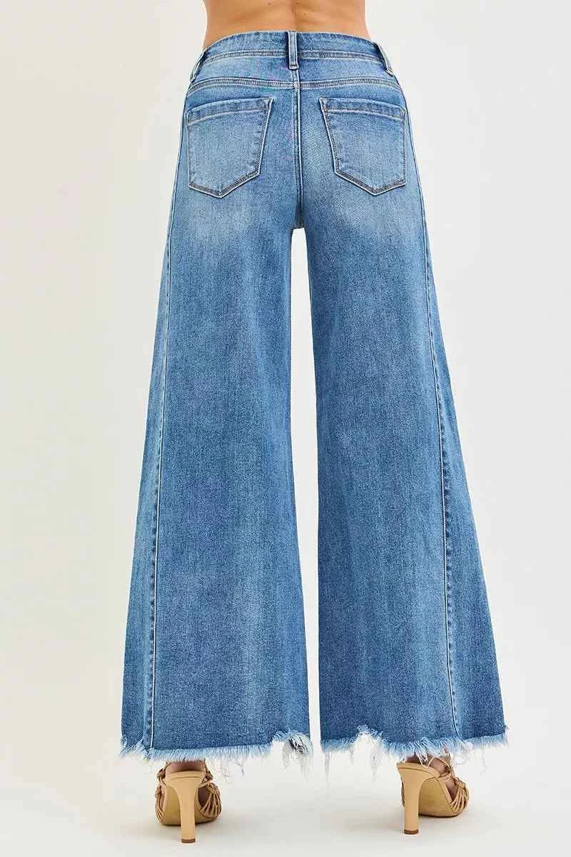 RISEN High Rise Ankle Wide Jeans 1d8b63c5-5c0c-41ba-b4f6-6868b24265bd-Max-Origin