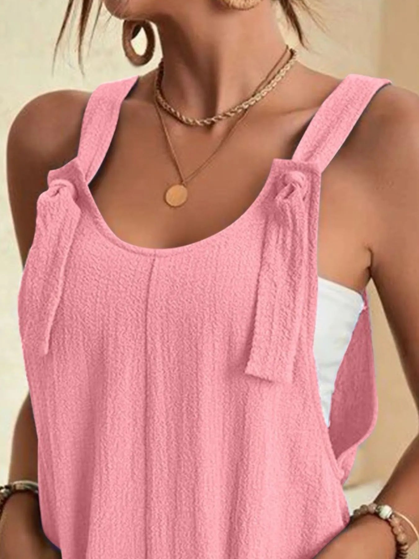 Full Size Knot Strap Romper with Pockets Plus Size 1da5c518-3e76-49d7-9236-af698d4807de-Max-Origin