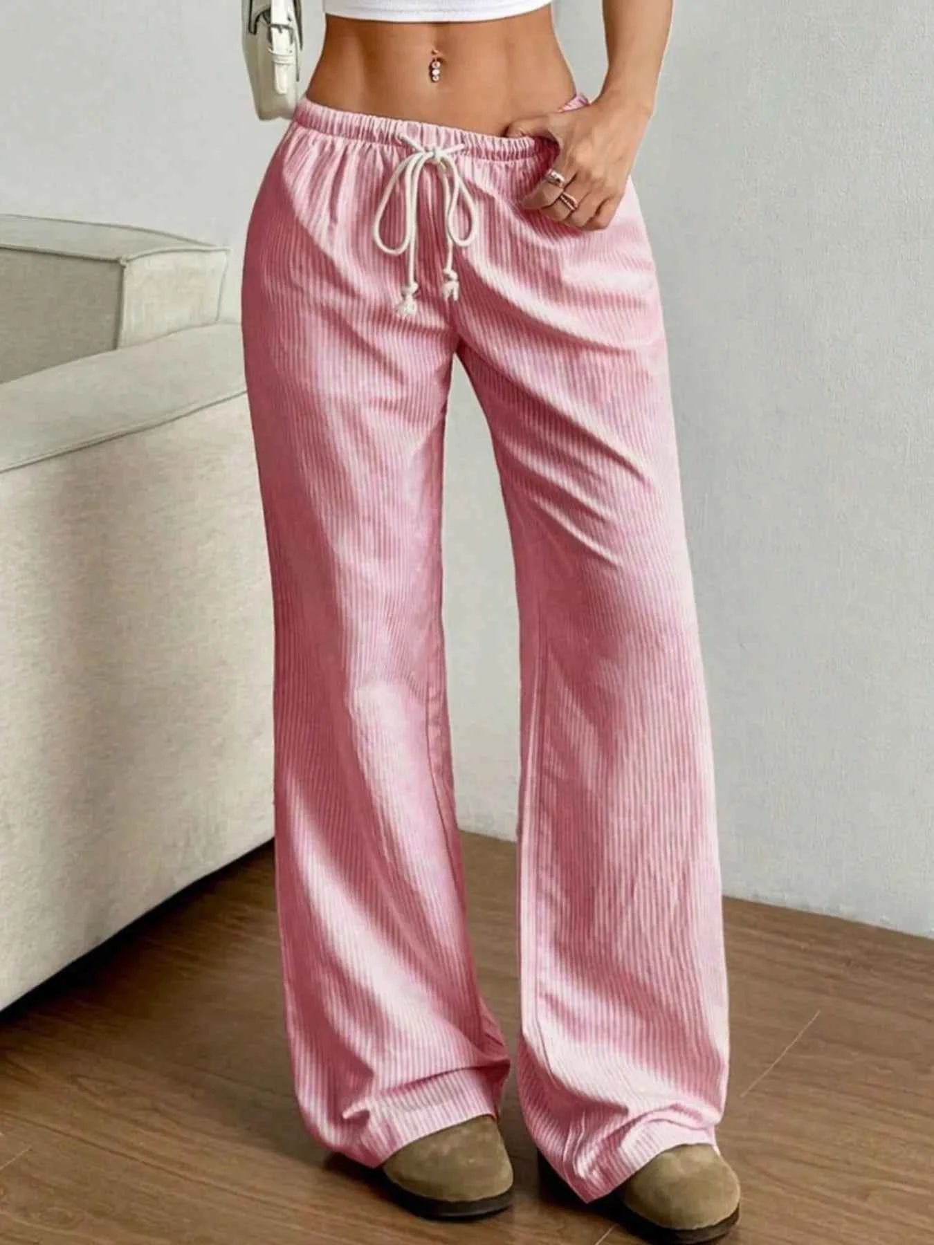 Drawstring Striped Wide Leg Pants 1e136305-242e-4da9-bbb0-f02502f32d16-Max-Origin
