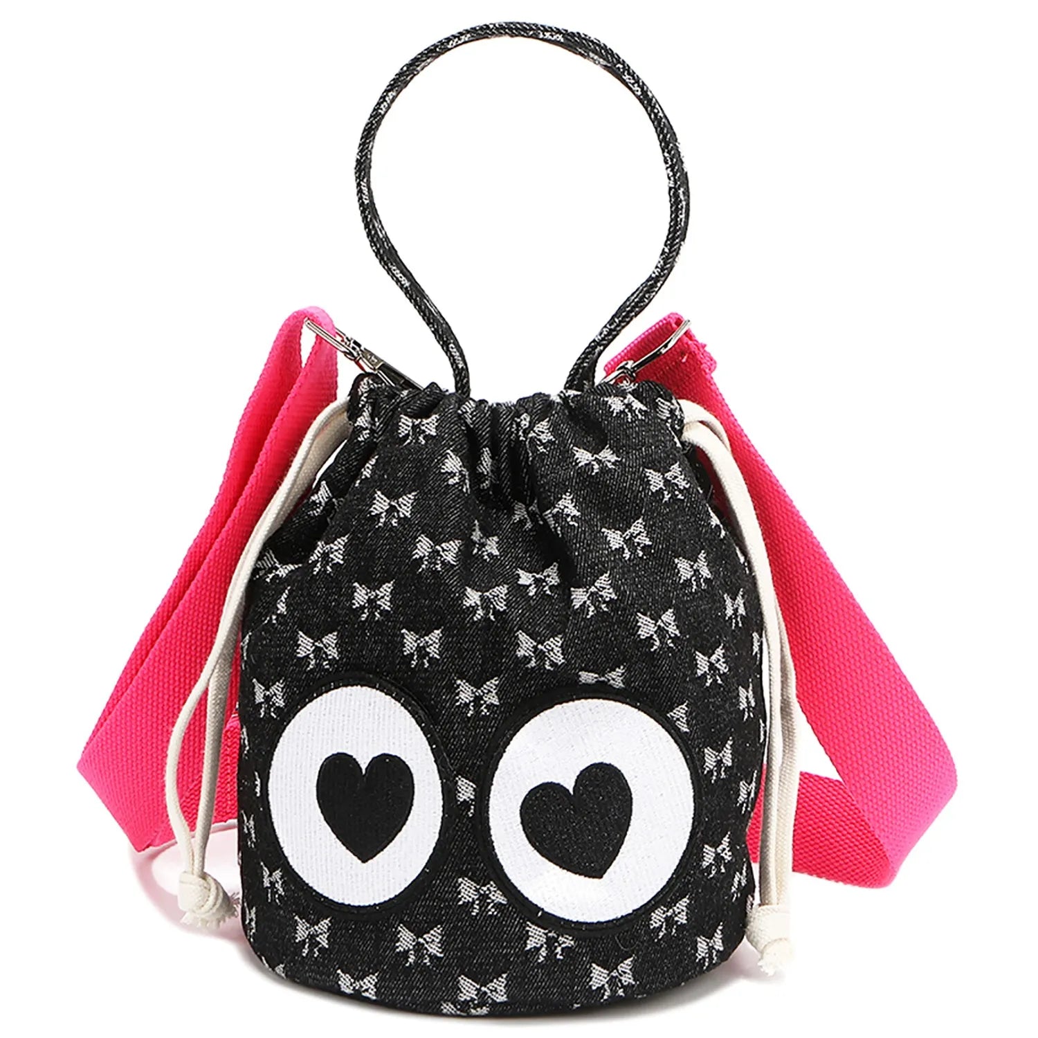 Nicole Lee USA Drawstring Bucket Bag BK One Size 1e335d9dffa34bc1bc654c177adbd2b8-Max-Origin