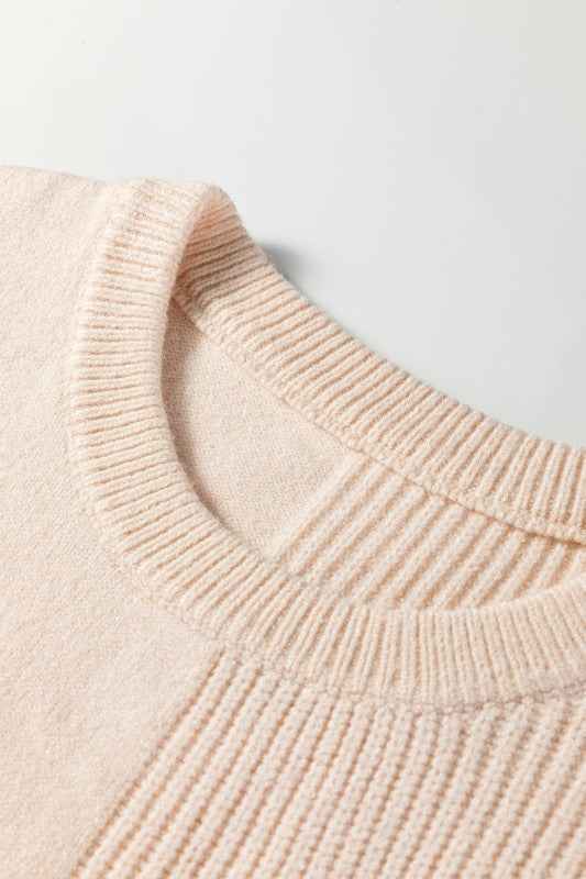 Solid Knit Patch Pocket Crewneck Sweater 1e454daf-2d4b-41cf-9f86-0ce3fef8c9f7