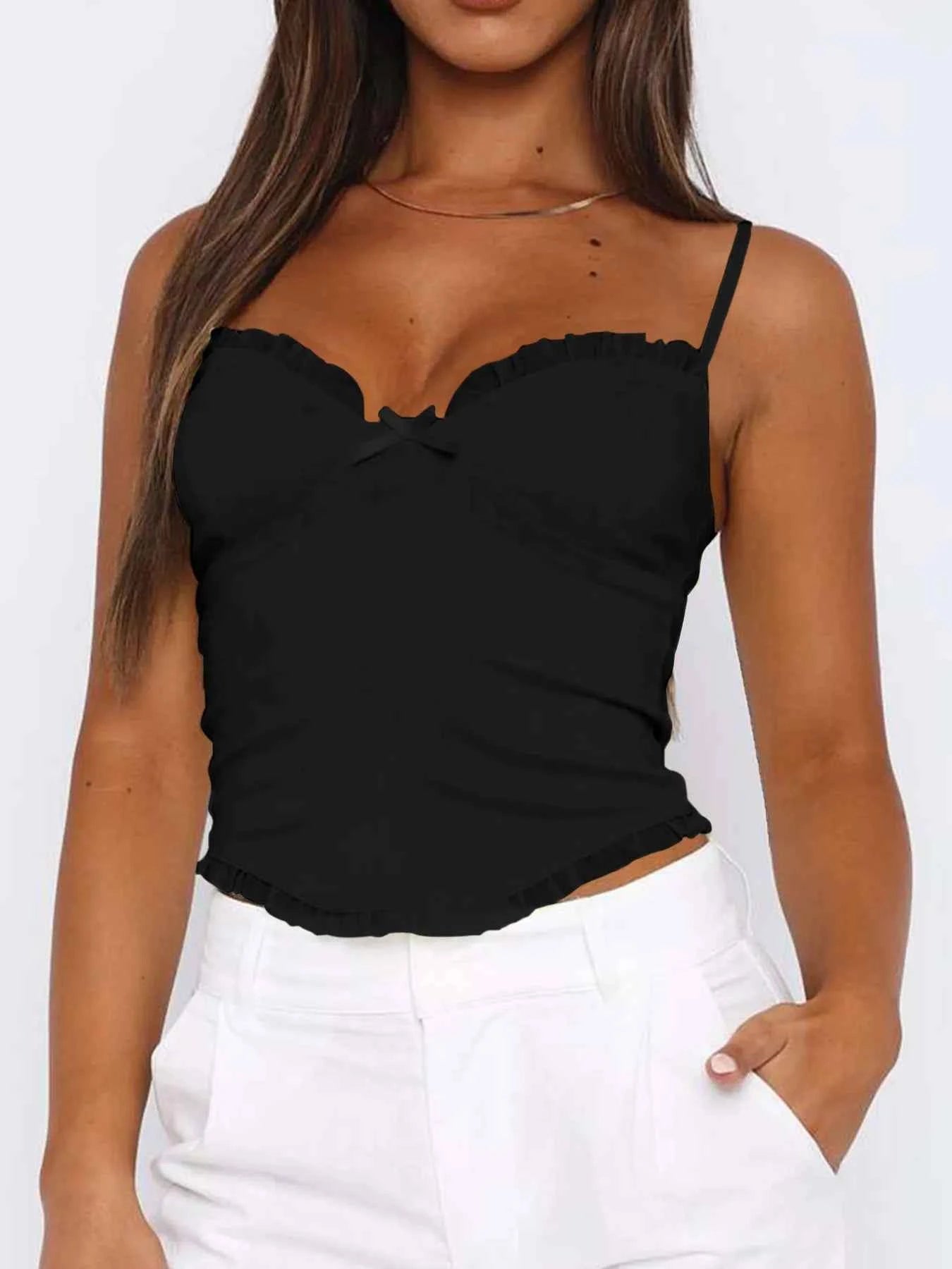 Lace Trim Sweetheart Neck Cami Top 1e60da83445b4d18a612ddc1e1c9d2d9-Max-Origin