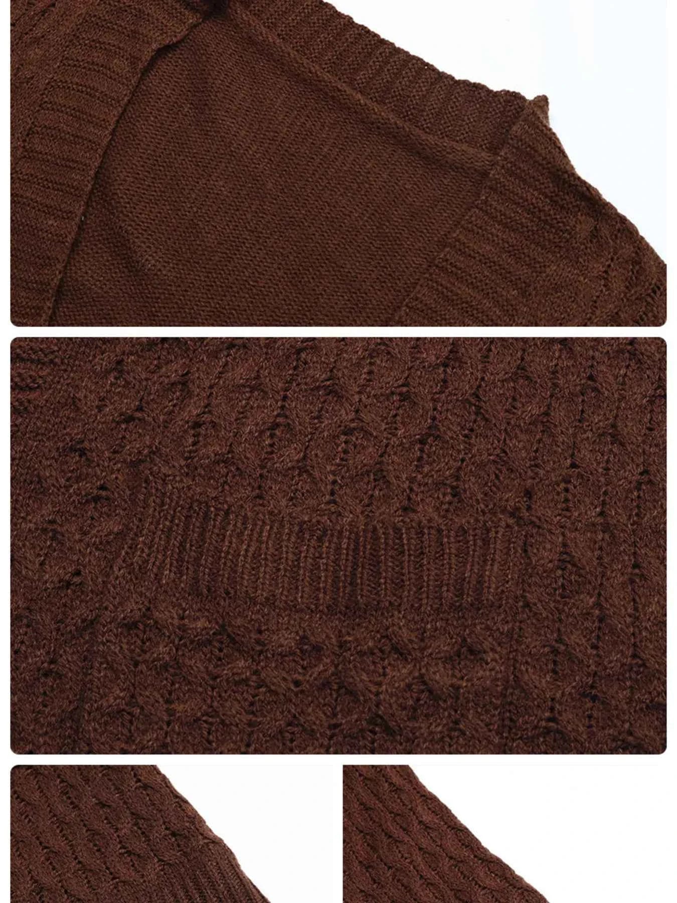 Cable Knit Open Front Cardigan 1e9132a0a355487d85c6420800077335-Max-Origin