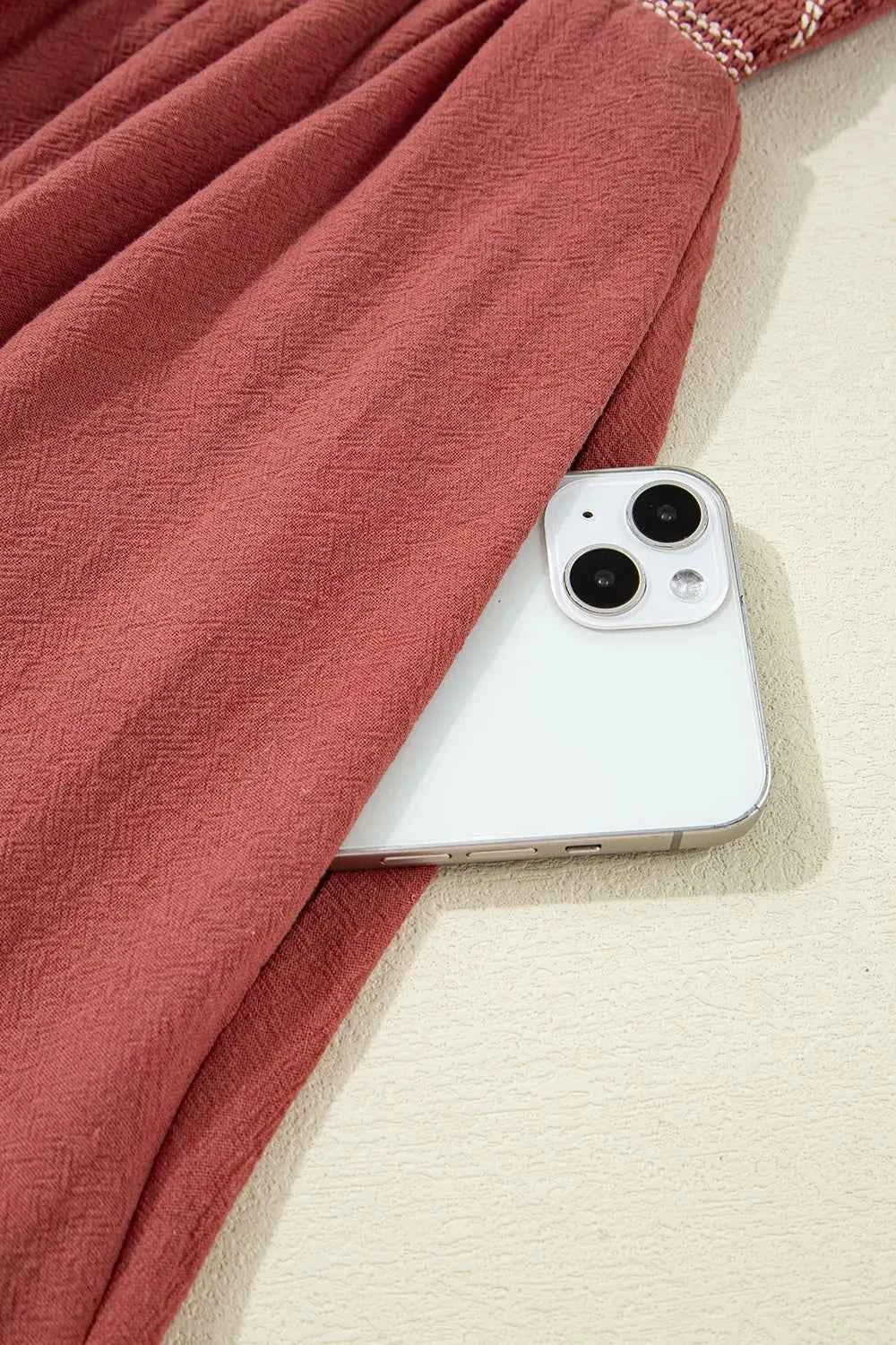 Ruffled Smocked Cap Sleeve Mini Dress 1ea29193-ff6b-4d0b-a287-315e6f1c789c-Max-Origin