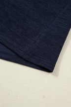 Ribbed Contrast Leopard Patchwork Short Sleeve Top 1ebf49b9-380a-429a-a329-570b1e044a5e-Max-Origin