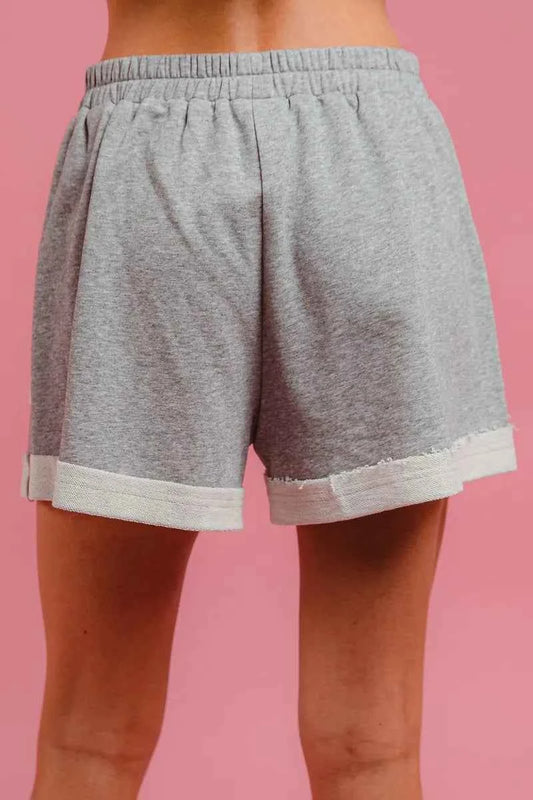 French Terry Knit Shorts with Side Pocket 1ec50e2e4df642a880e3af151165a4f5-Max-Origin