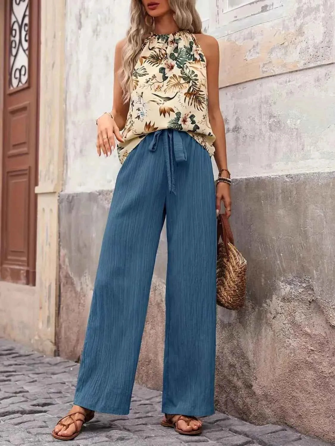 Printed Tank Top and Wide Leg Pants Set Cerulean 1ed2e2e5-70b5-486d-bf38-d79ea3f560f0-Max-Origin
