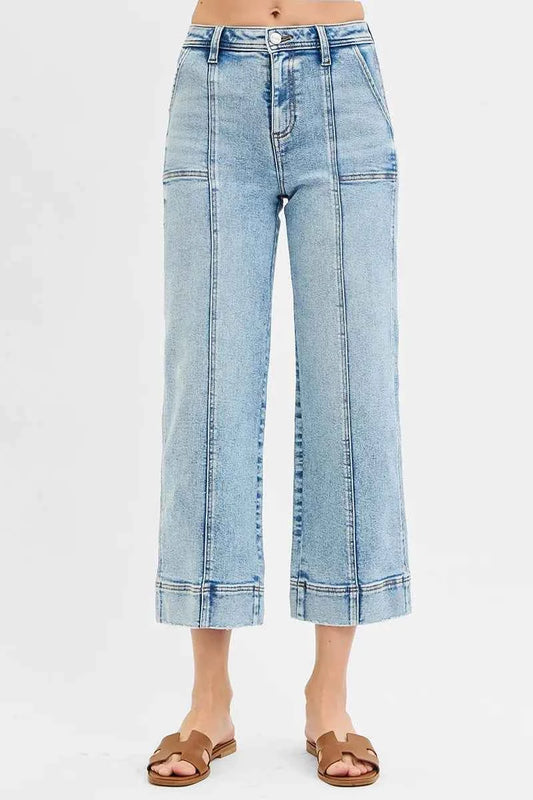 RISEN Full Size High Rise Crop Wide Front Seam Detailed Jeans Plus Size LIGHT 1ee5e940c7084a038abc4ed1d5f92f9b-Max-Origin
