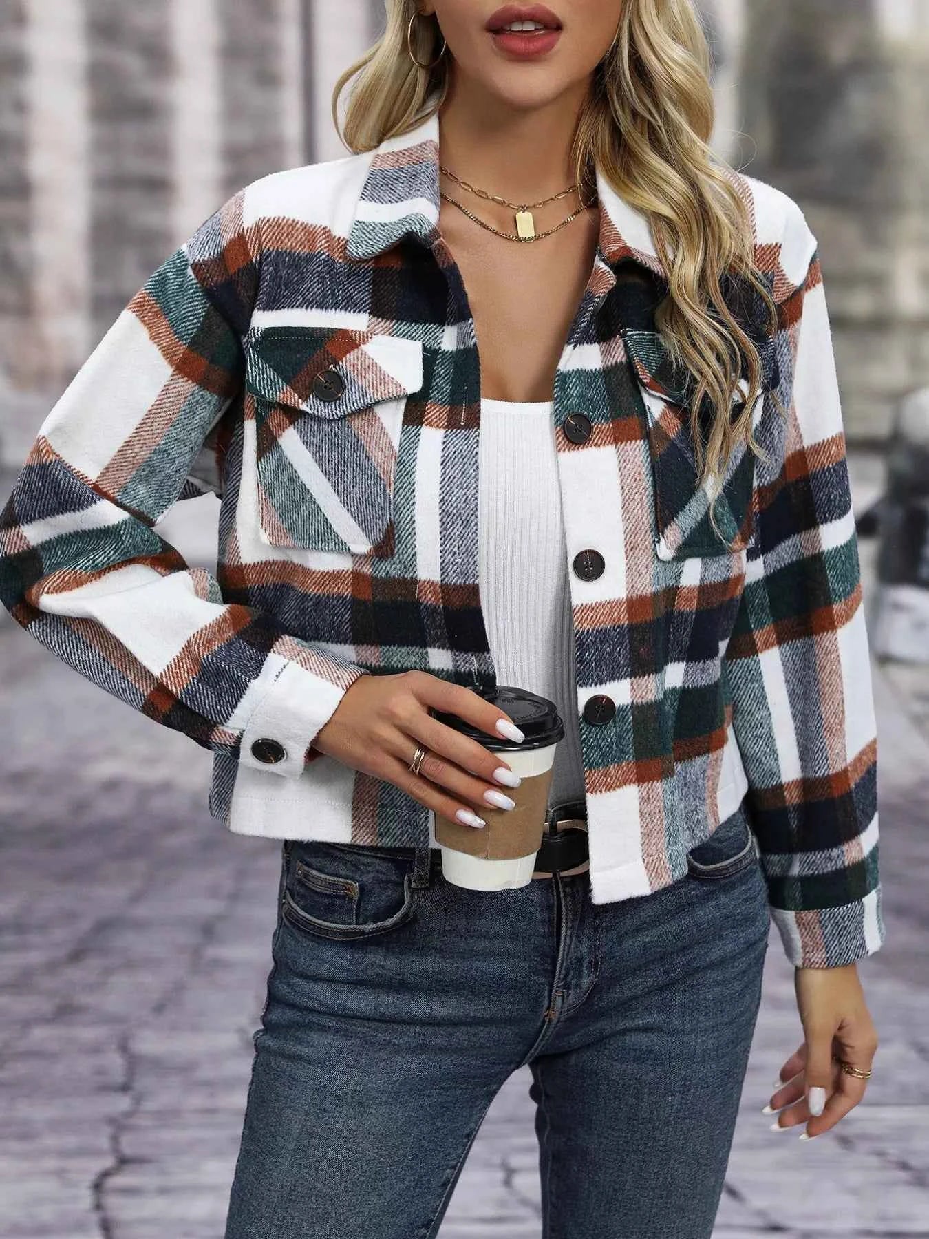 Plaid Oversized Button-Up Cropped Jacket 1ee73108-4587-4a42-bbc1-754bb5d486cb-Max-Origin