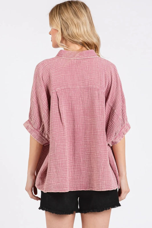 Mineral Wash Gauze Dolman Sleeve Button Down Shirt 1ee96a6888e74739b381473e2a6c3ced-Max-Origin