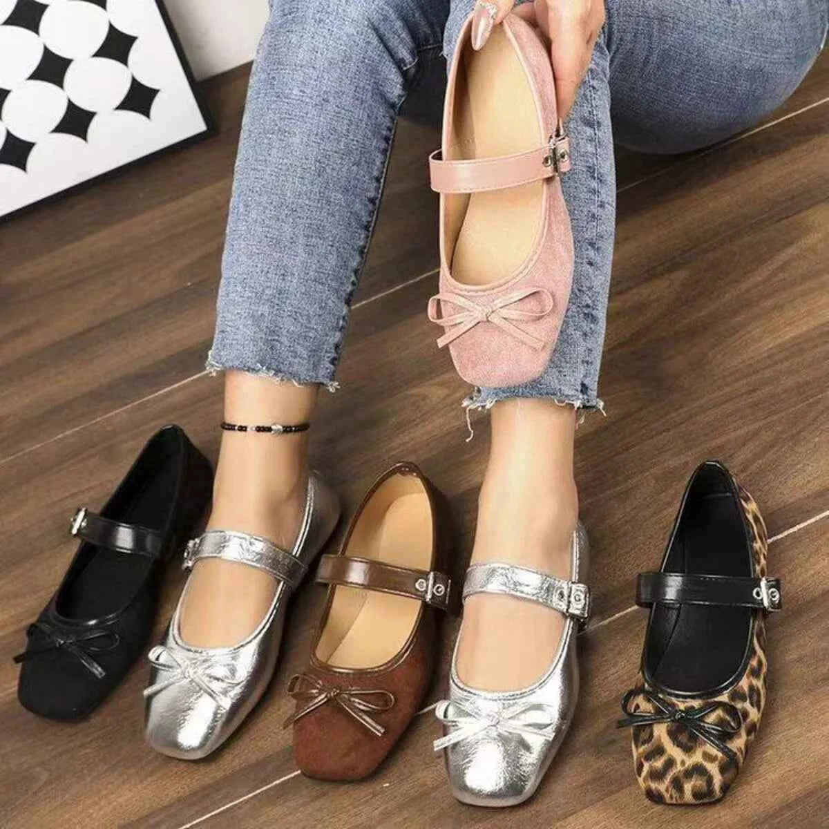 Bow Detail Mary Jane Loafers 1f6b717e5fa24b80a984987445fd5295-Max-Origin