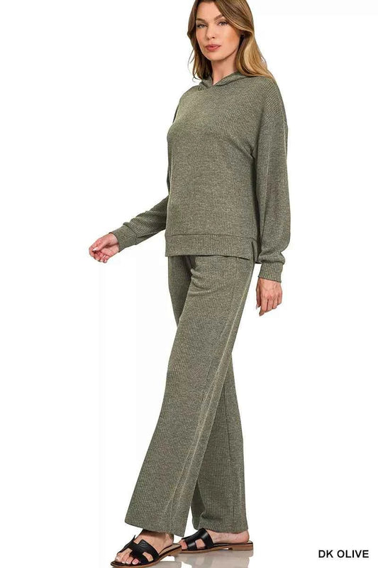 Ribbed Long Sleeve Hoodie 1f71efa2111a4c7ebaaf255a3280fc88-Max-Origin