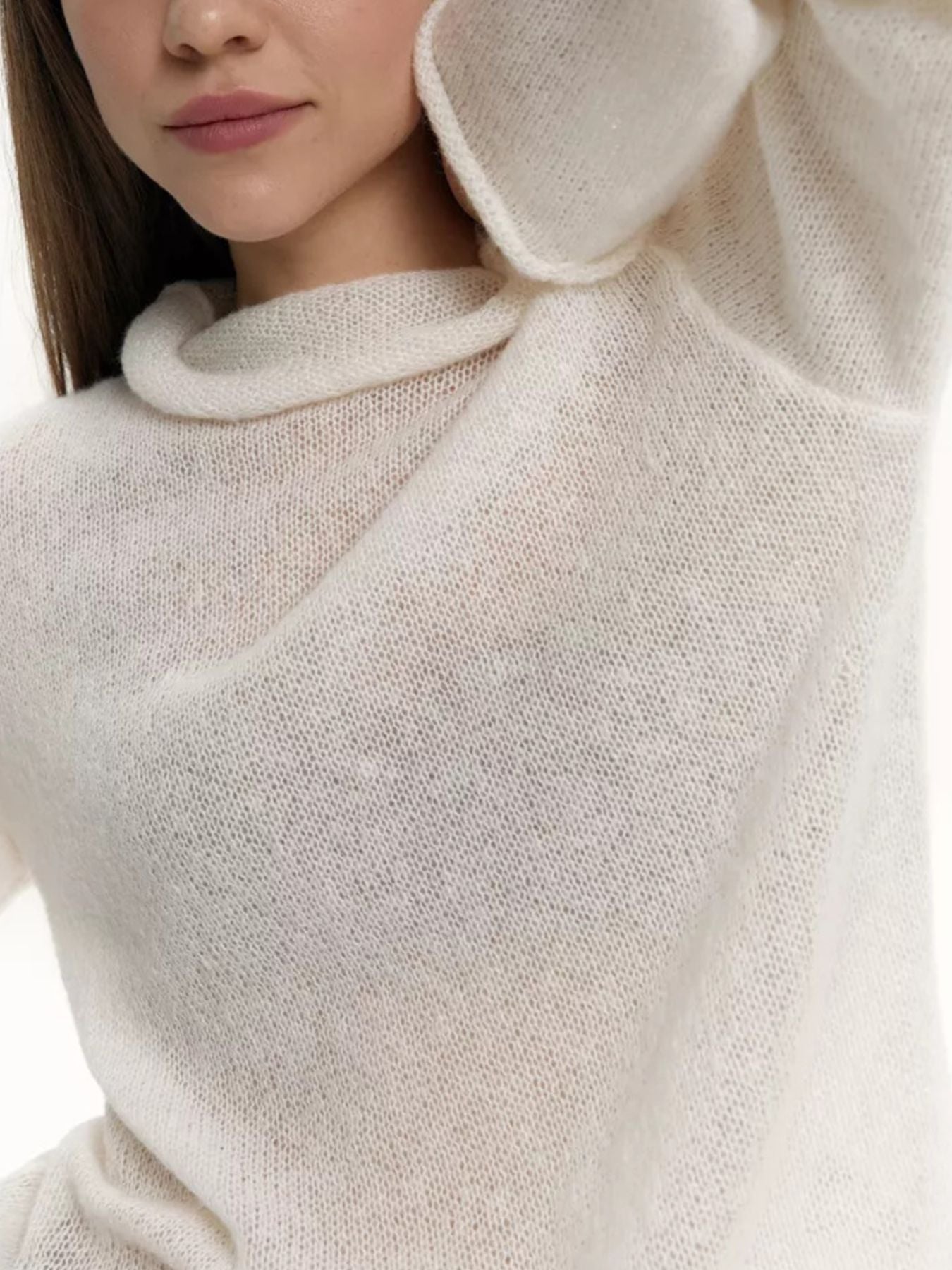 Mock Neck Long Sleeve Sweater 1f821079-d185-4a48-b40b-644eb939bf13-Max