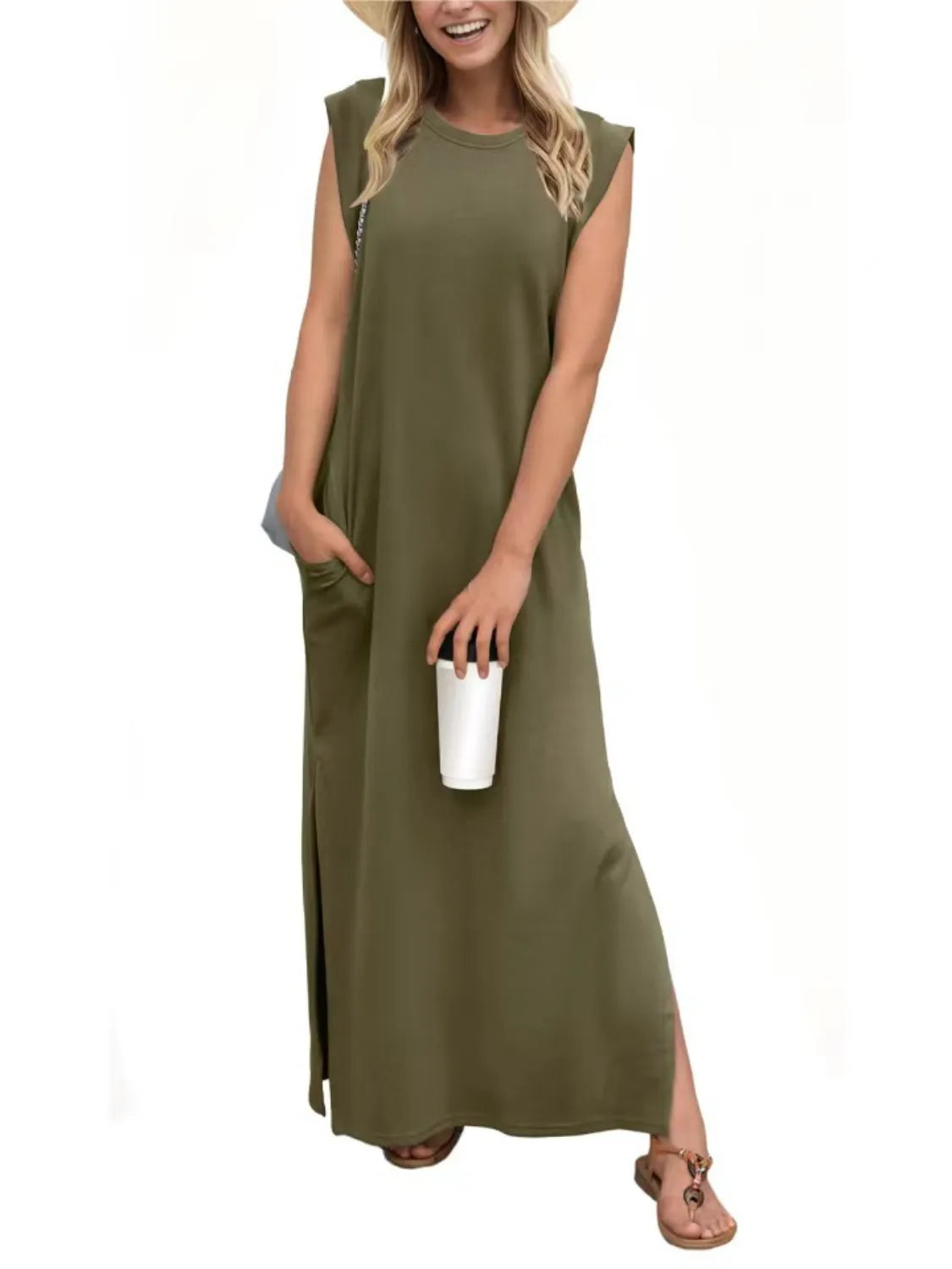 Full Size Slit Round Neck Sleeveless Maxi Tank Dress Plus Size 1f9ac3da-a2fd-4f26-ba5b-2020e2733ece-Max-Origin