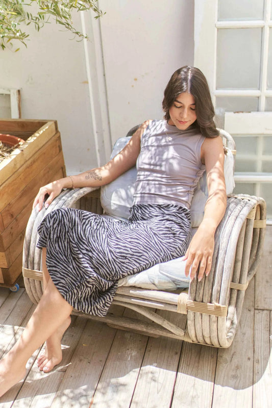 Zebra Print Side Slit Midi Skirt 1fbab249a510469d9c3ebad8cd77e2df-Max-Origin