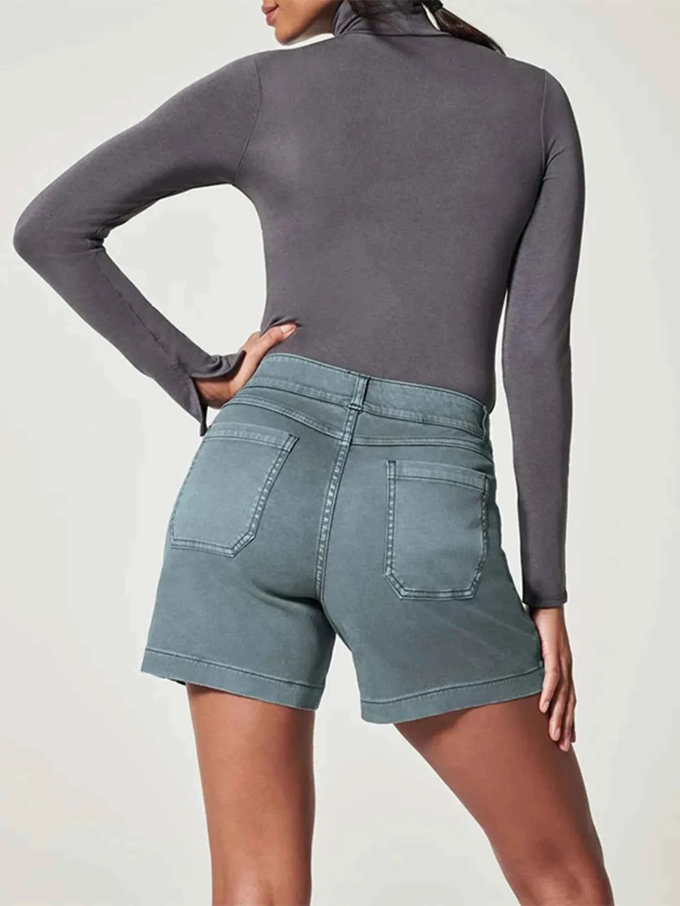 Full Size Vintage Washed Denim Shorts with Pockets Plus Size 1fcadbbae0ef4e2580a667a60aa57d3a-Max-Origin