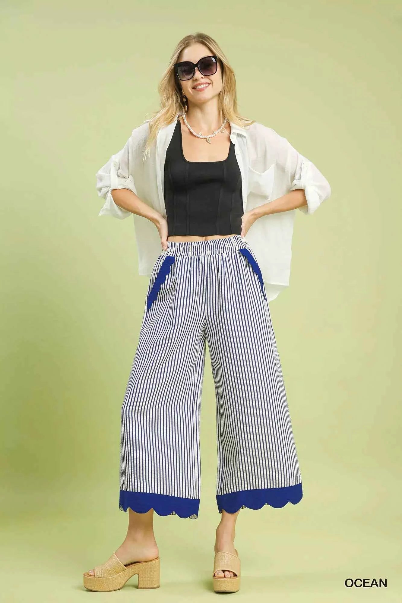 Umgee Stripe Scallop Hem Wide Leg Pants 1fd2cc6c-af31-415d-bd24-c6927702598f-Max-Origin