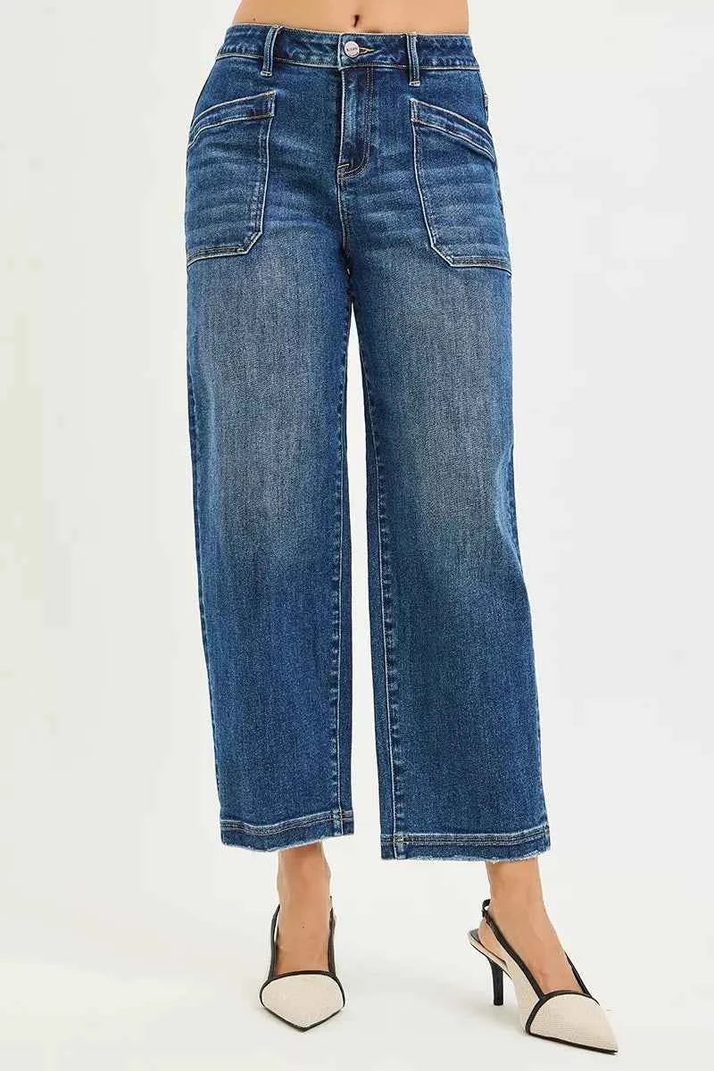 RISEN Slouchy Cropped Baggy Jeans with Front Patch Pocket 1fdaddce391249f6b3f4090c978c69d2-Max-Origin