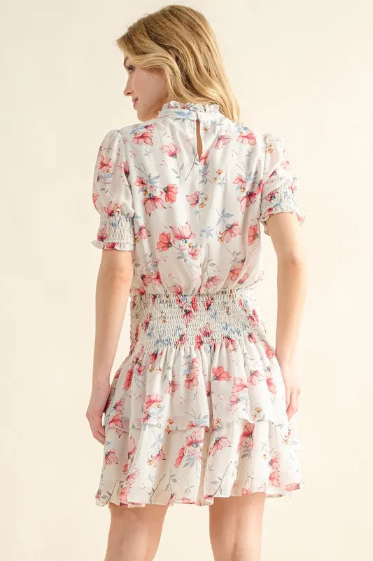 And The Why Floral Print Smocked Waist Mini Dress 20170d12e6294897a9371e5c87304d6c-Max-Origin
