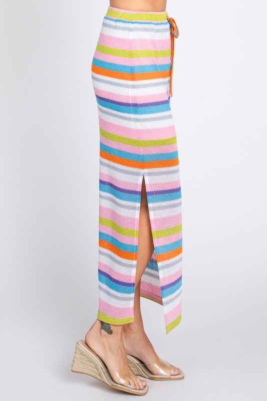 Multi-Color Stripe Maxi Skirt 20239072_0c181f25-ce27-4d6d-a0cc-ac56bba2bcb6