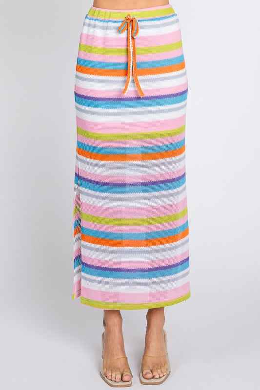 Multi-Color Stripe Maxi Skirt 20239072_8cb069f4-783a-46e6-962b-583bdfce6c83