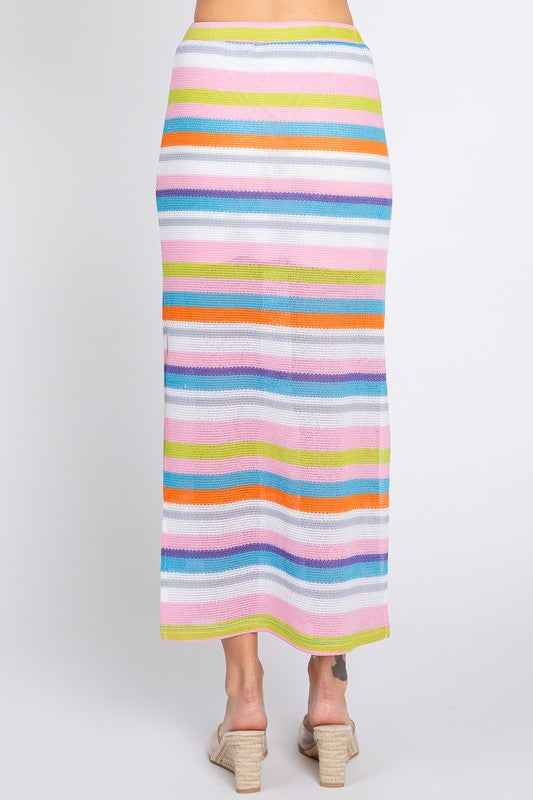 Multi-Color Stripe Maxi Skirt 20239072_8ebf13ee-4408-4285-b52f-223ab39423a6