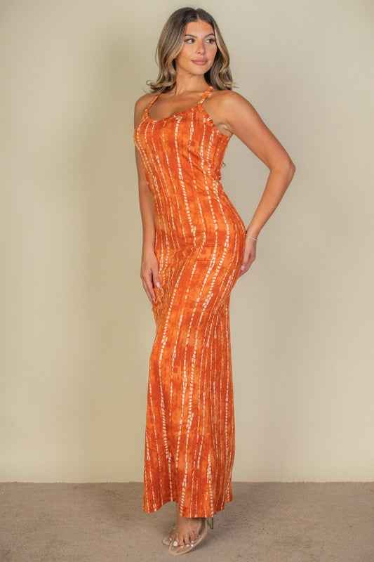 Tie Dye Printed Cami Bodycon Maxi Dress 20256889_13d91357-2601-47ec-94e5-228ede704dc8