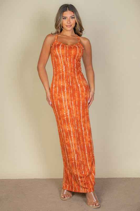 Tie Dye Printed Cami Bodycon Maxi Dress 20256889_72fd9d80-8a3a-460c-8aef-39315738025b