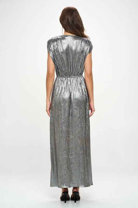 Made in USA Sleeveless Metallic Maxi Dress 20279077_69fd1650-b6db-43a6-91c2-bfcde7f6ca7b