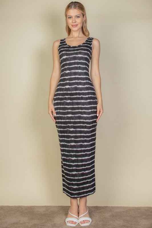 Tie Dye Printed Tank Bodycon Maxi Dress 20282038_0296bca5-d7c3-417d-9402-1c56de280182