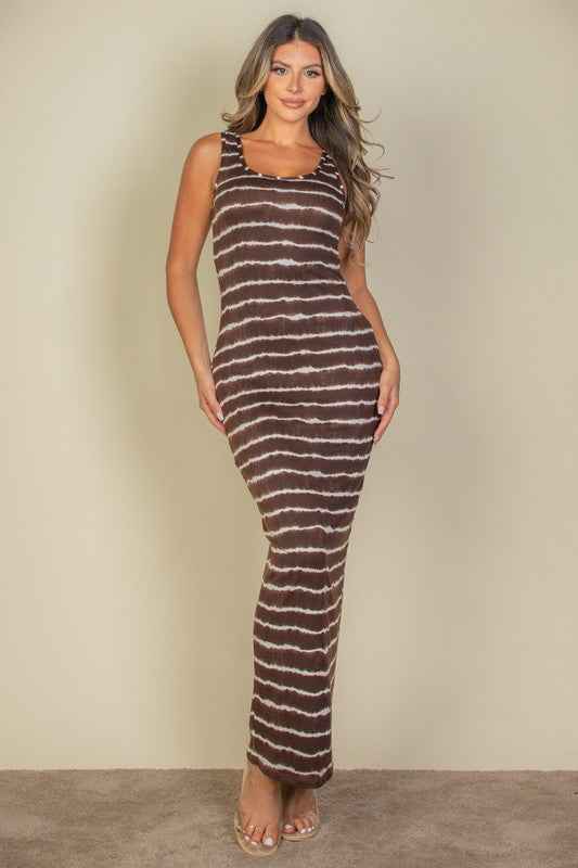 Tie Dye Printed Tank Bodycon Maxi Dress 20282038_fd559f89-a957-4074-bd23-697a1f65f947
