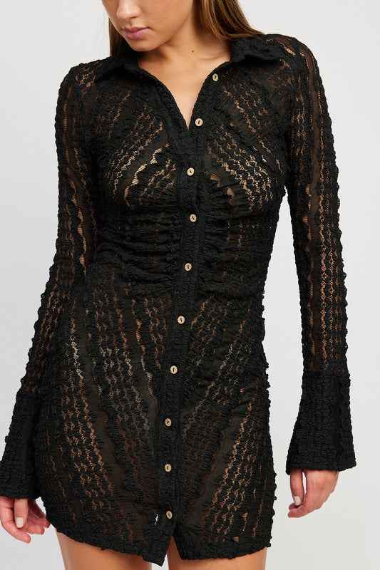 BUTTON DOWN LACE DRESS 20337052_5a53fcc0-6c03-4352-9de5-83fb5a212d4b