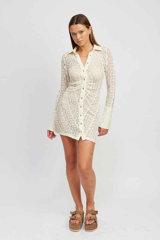 BUTTON DOWN LACE DRESS 20337052_9e38e4e5-e330-4381-ad97-5850fa62ef1b