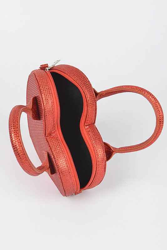 Glitter Top Handle Heart Shape Swing Bag 20416435_79aa165d-7a27-47f8-b3ef-717a2580ce5e