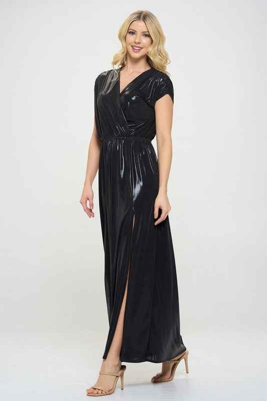 Made in USA Sleeveless Metallic Maxi Dress 20529776_af3664e1-4cfc-41a9-a65d-07d9991f6d0b