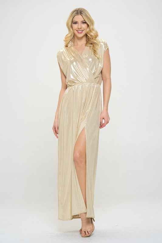 Made in USA Sleeveless Metallic Maxi Dress 20529778_e7261b03-ba7f-440a-a212-6c30ba6db171