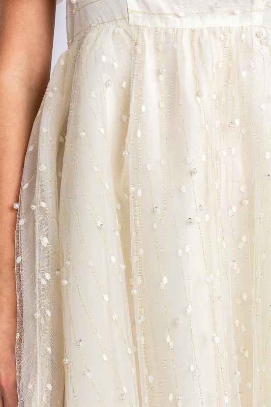 Pearl Mesh Babydoll Mini Dress 20695853_882e7e49-65c2-45d7-ab64-70861c313d08