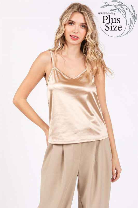 Plus Satin Tank Top 20795878_59a0552e-67ca-4a66-bf0f-fa97502b5fa9
