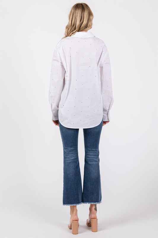 Plus Rhinestone Button Up Shirt 20939290_11abfaba-832a-4ff6-a55b-1f7b665ae57b