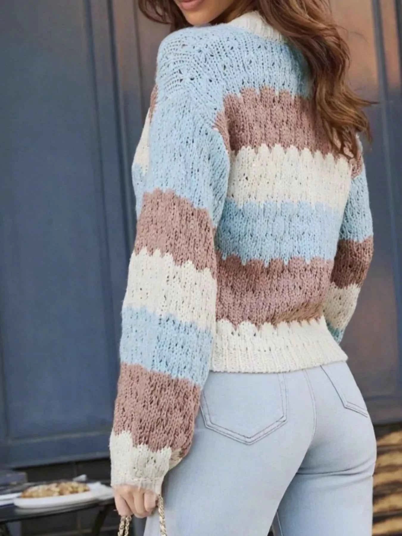 Color Block Button Up Cardigan 20a08aad-f408-4dfe-8d3c-5b4487da4739-Max-Origin