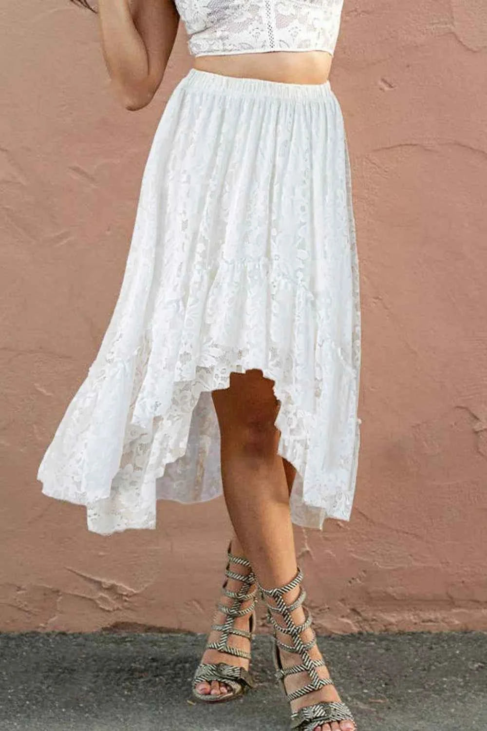 Lace High-Low Skirt 20d84f11-11af-4c83-843b-44873e703a7c-Max