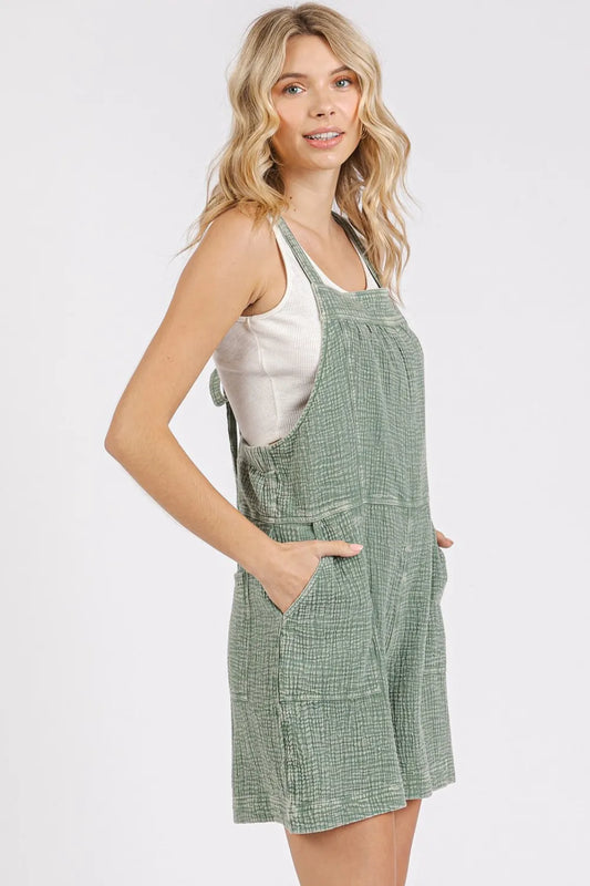 Textured Knotted Wide Strap Overalls 20eba24d-72bd-4db3-81a9-d6ae7dc63caf-Max