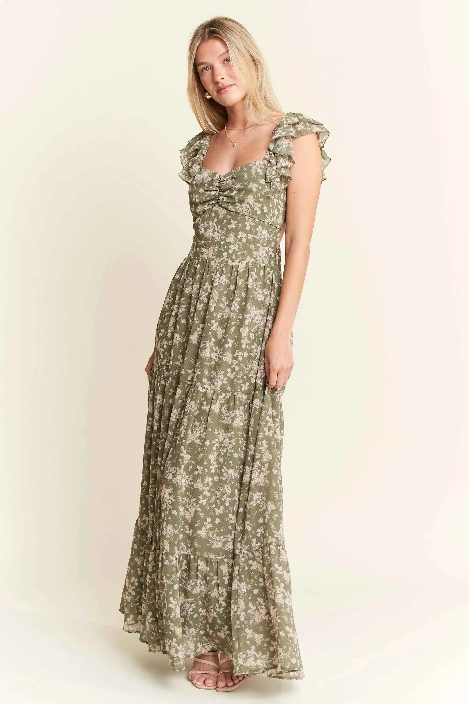 Jade By Jane Ruffle Sleeve Tiered Maxi Dress 20fa848b5e5c4752a73151af5c405d6d-Max-Origin