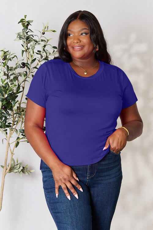 Essential Round Neck Top 21029655_1d00190e-fbd2-4891-9d03-5ac348400629