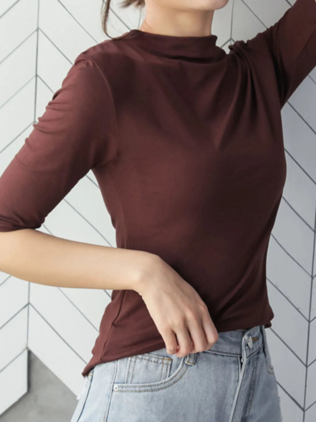 Solid Color Short Sleeve T-Shirt 2114cb6e-98ef-45a1-93a2-2235fc0d864d-Max-Origin