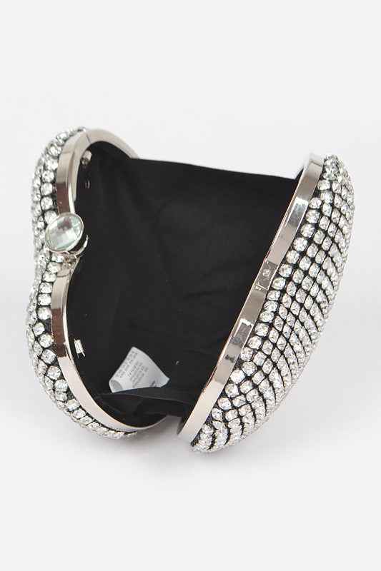 Rhinestone Heart Shape Box Clutch 21247215_30f0bcbb-7441-4f04-9c74-a601240b9805